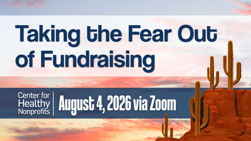 Taking the Fear Out of Fundraising 3