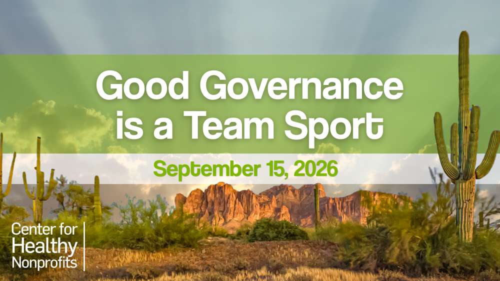 NEW Good Governance is a Team Sport 1