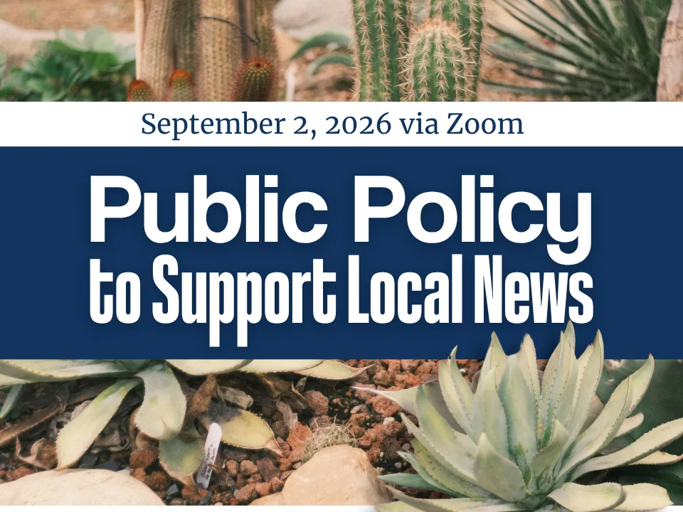 Public Policy to Support Local News 960 x 720 px 2