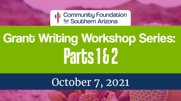 Grant Writing Workshop Series Parts 1 2