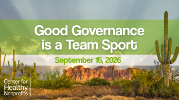 NEW Good Governance is a Team Sport 1