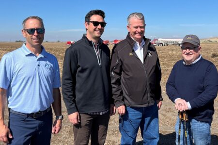 BCI Tours Idaho Potato Farms with Idaho Governor Bio