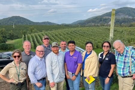 Matt Lantz Travels with Thai Department of Agriculture Officials on Apple Visit Bio