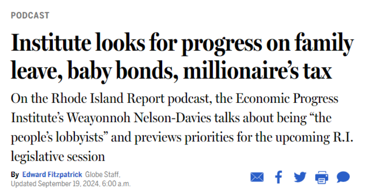 The Economic Progress Institute | "The People's Lobbyists" — EPI's…