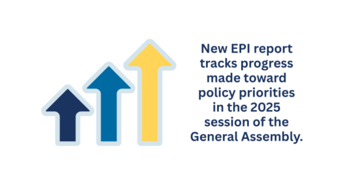 The Economic Progress Institute | Fiscal Year 2026 Budget & 2025…
