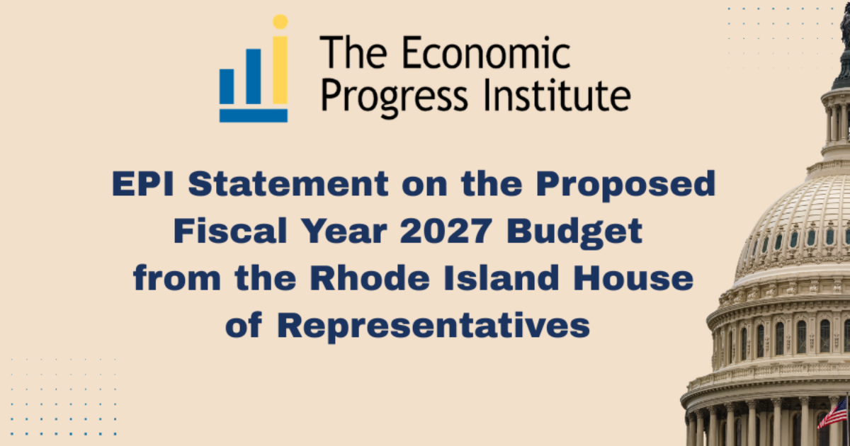 The Economic Progress Institute | EPI Statement on the Proposed…
