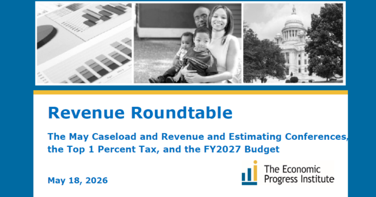 The Economic Progress Institute | EPI Revenue Roundtable Slides