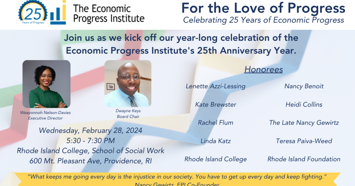 The Economic Progress Institute | For the Love Of Progress