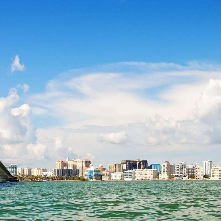 Sarasota Water and Ringling Bridge 0