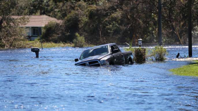 Flooding in Sarasota County Courtesy Sarasota County Sheriffs Office