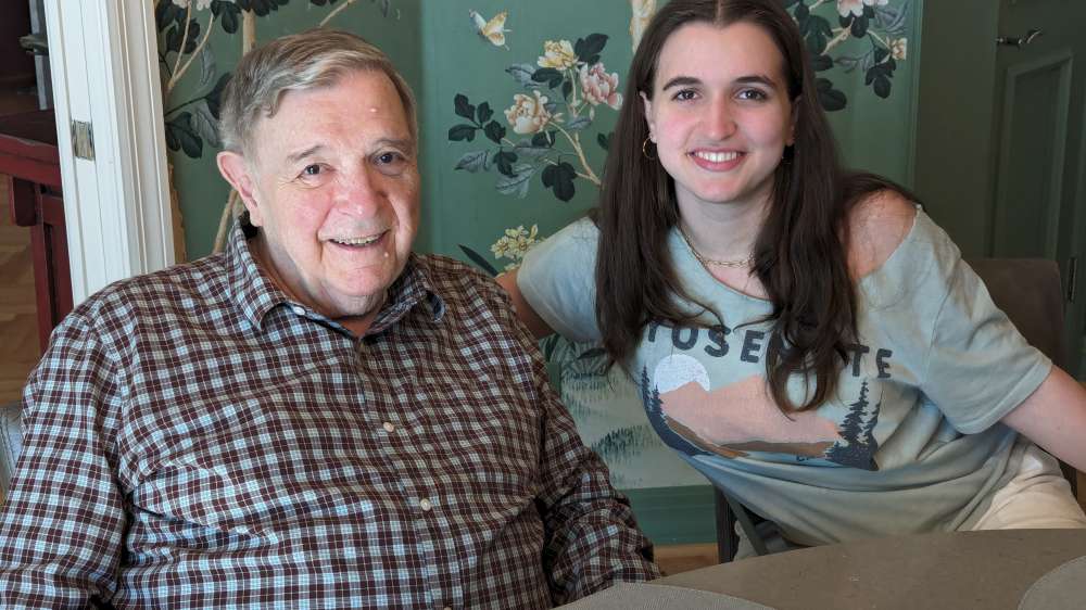 Dale Strohl and Maya Sanzel