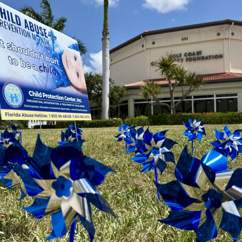 CPC Blue Pinwheels
