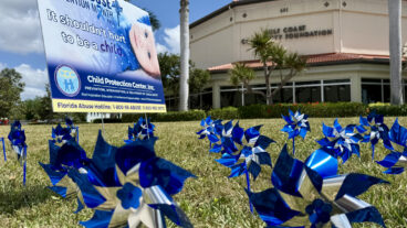 CPC Blue Pinwheels