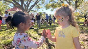 Two young girls at Better Together 2026