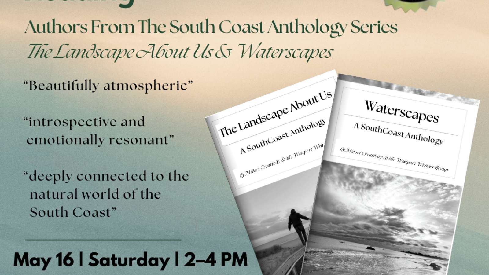 Award-Winning South Coast Anthology Reading