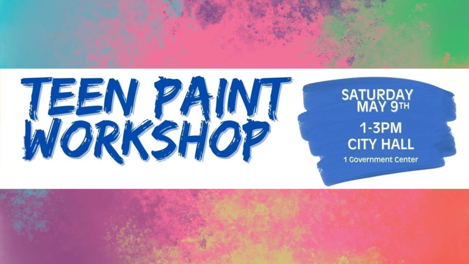 Teen Paint Workshop