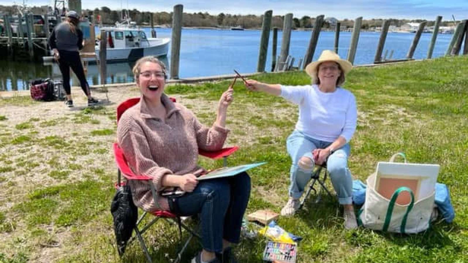 Plein Air Painting with Westport Art Group