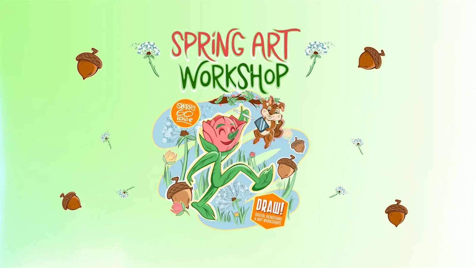 Spring Digital Art Workshops