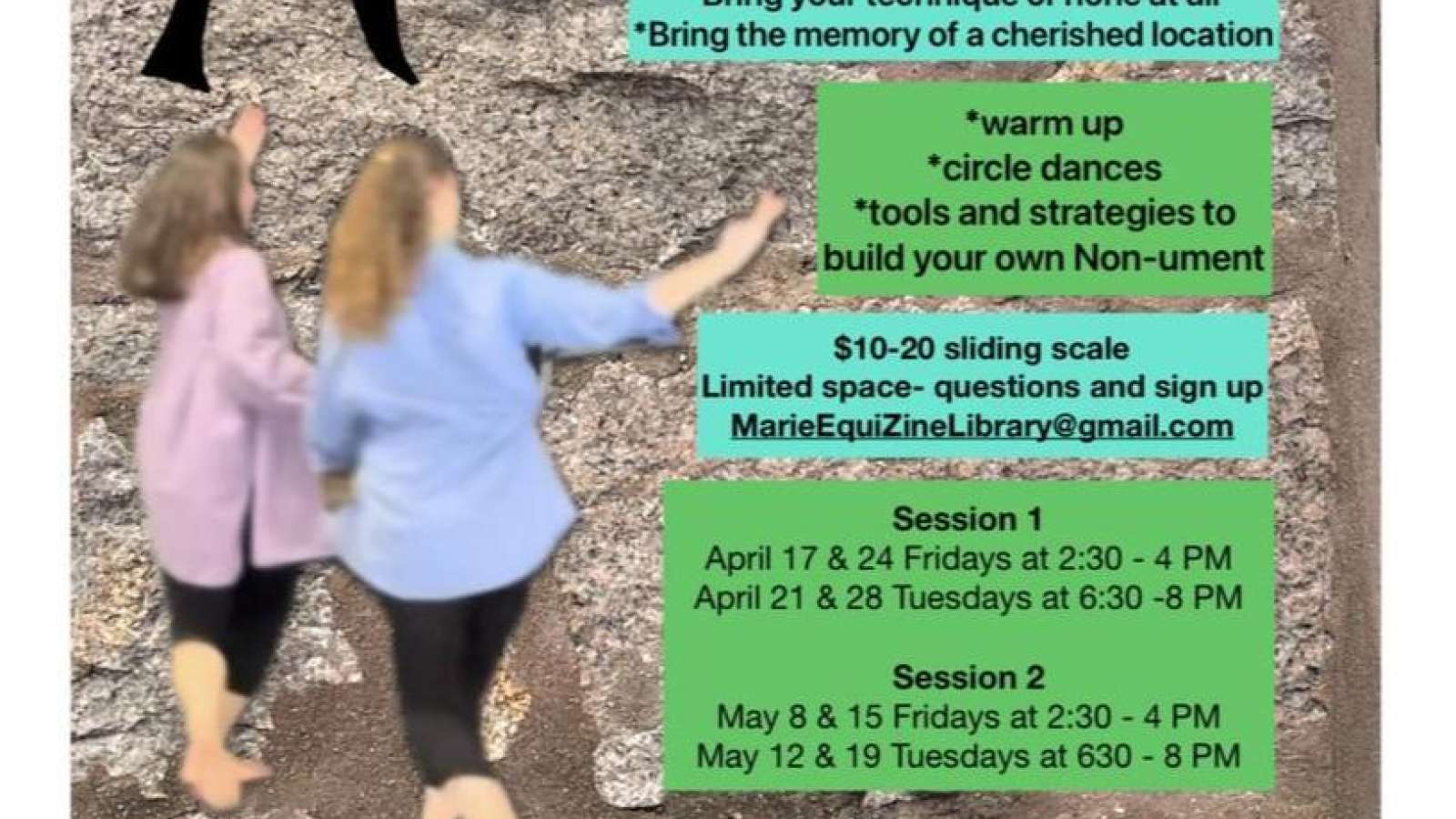 Non-uments: Movement for Memory Keeping