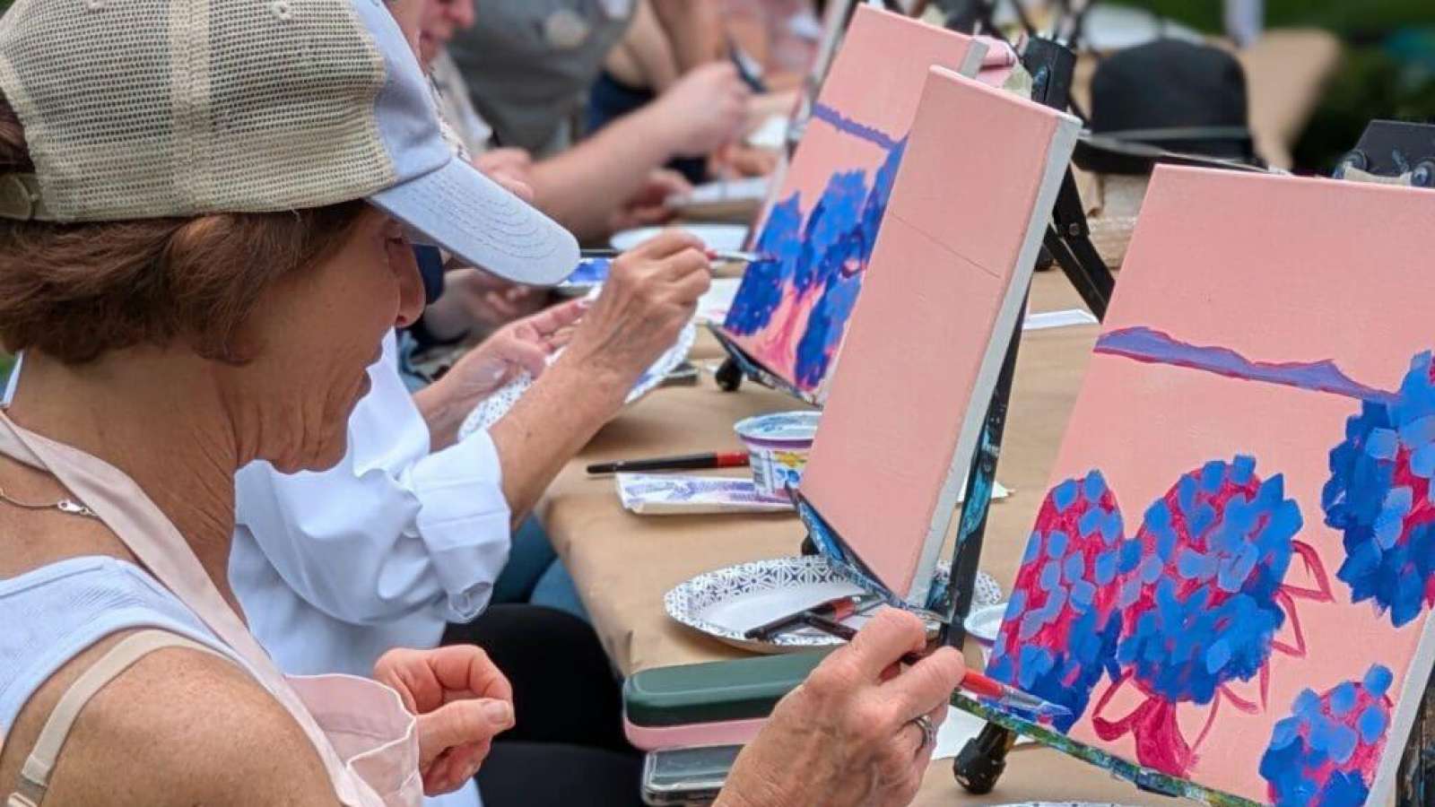 Paint & Sip Workshop with Artist Barbara Healy