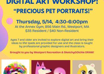 Digital Art Workshop Precious Pet Portraits 5 14 26