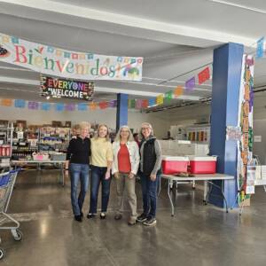 <p>Highland Food Pantry Site Visit, photo courtesy of CFWNC</p>