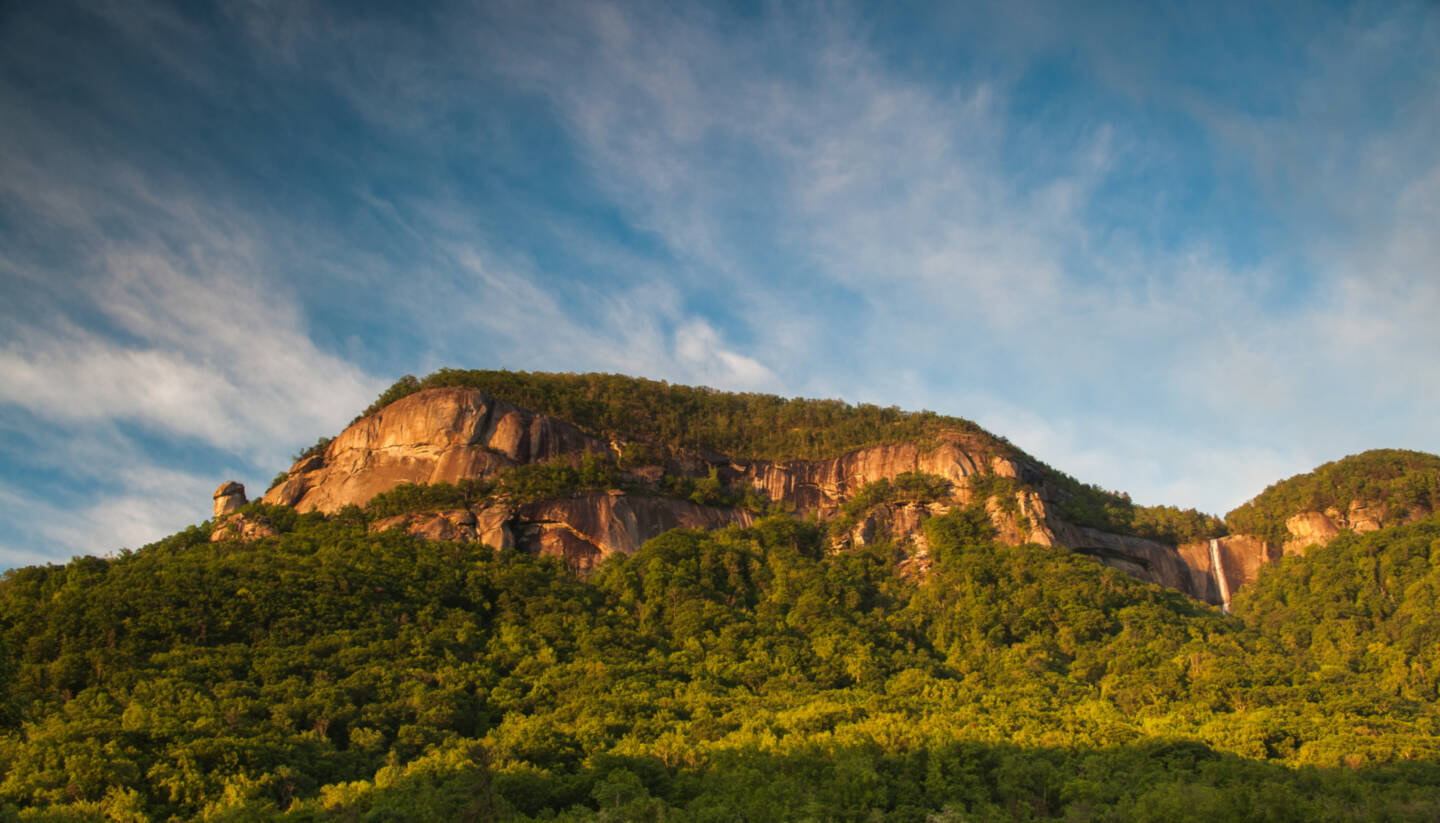 Landscape portrait of Chimney Rock